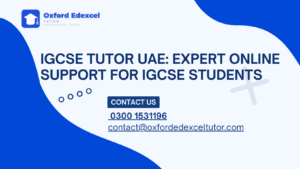 IGCSE Tutor UAE online tuition and exam support