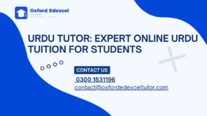 Urdu Tutor providing online Urdu tuition
