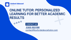 Online tutor providing personalized IGCSE