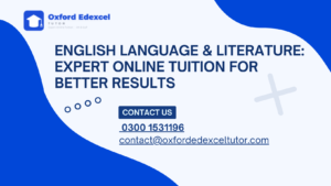 English Language & Literature online tutor